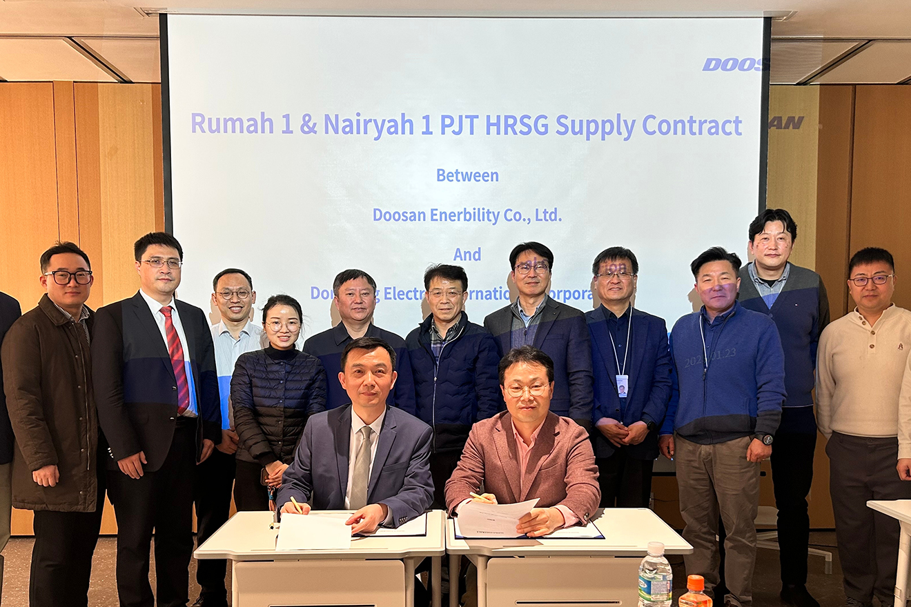 ACWA Power의 HRSG 공급 업체 Cat-A 승인 및 서명 된 HRSG 공급 계약서 Saudi Rumah1 (3*M501J) 및 Nairyah1 (3*M501J) 프로젝트를 성공적으로 얻습니다.